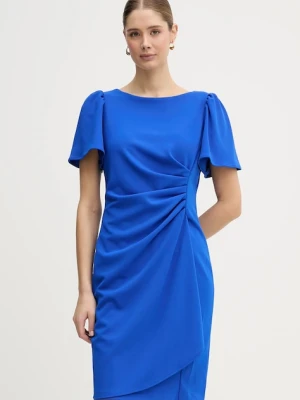 Dkny sukienka kolor niebieski mini prosta DD6A1959