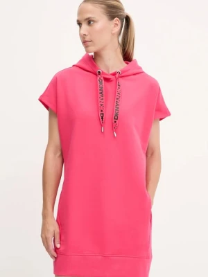 Dkny sukienka kolor różowy mini prosta DP5D4908