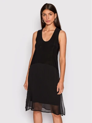 DKNY Sukienka letnia P22DAEJR Czarny Regular Fit