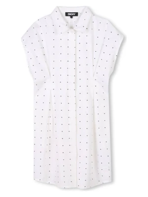DKNY Sukienka w kolorze białym rozmiar: 128