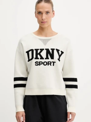 Dkny sweter damski kolor beżowy DP5R0749