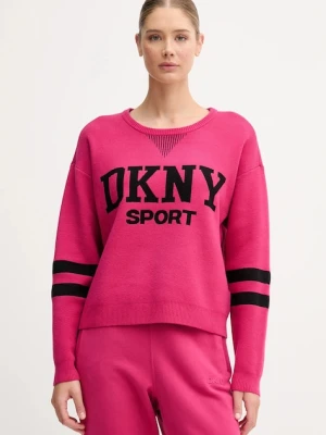Dkny sweter damski kolor różowy DP5R0749