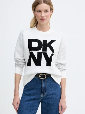 DKNY sweter damski z wiskozy