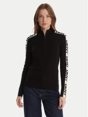 DKNY Sweter P5MSAY01 Czarny Slim Fit
