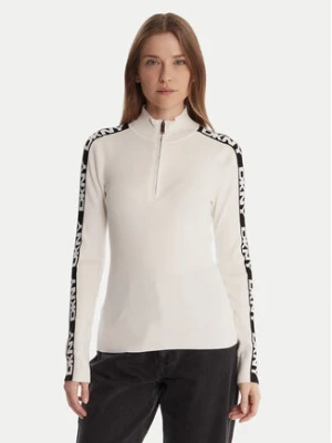 DKNY Sweter P5MSAY01 Écru Slim Fit