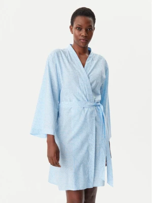 DKNY Szlafrok YI20046 Błękitny Niebieski jasny