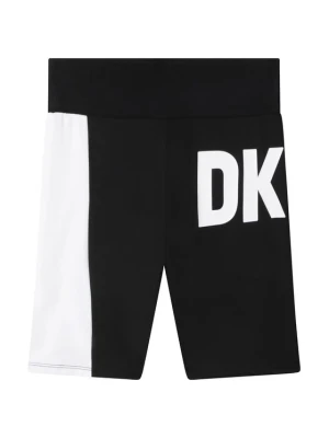 DKNY Szorty sportowe D34A89 D Czarny Regular Fit
