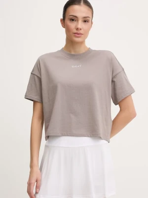 DKNY T-shirt damski bawełniany
