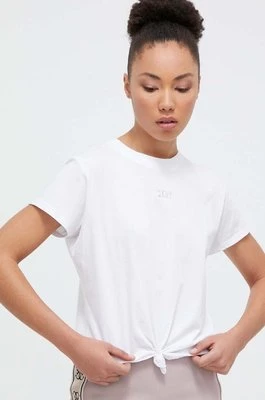 Dkny t-shirt bawełniany damski kolor biały DP3T8521