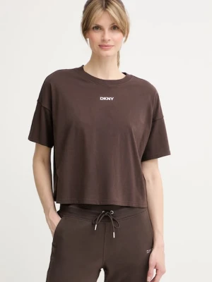 DKNY T-shirt damski bawełniany