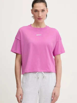DKNY T-shirt damski bawełniany