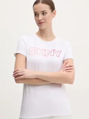 Dkny t-shirt damski kolor biały DP5T1193