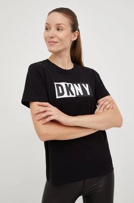 Dkny t-shirt damski kolor czarny DP2T5894