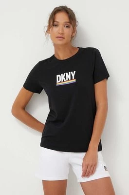 Dkny t-shirt damski kolor czarny DP3T9659
