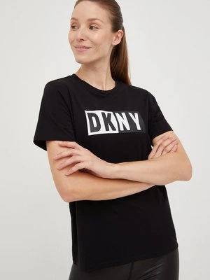 Dkny t-shirt damski kolor czarny DP2T5894