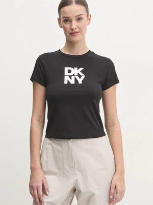 Dkny t-shirt damski kolor czarny DP5T1112