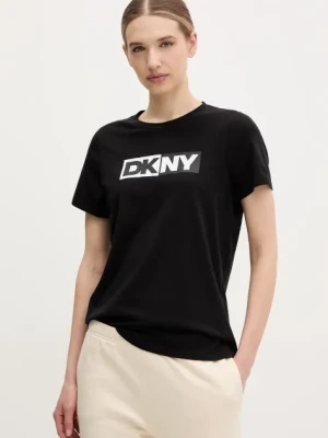 Dkny t-shirt damski kolor czarny DP5T5894