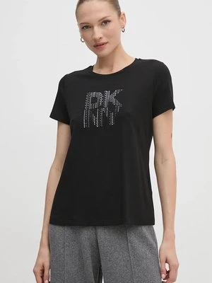 Dkny t-shirt damski kolor czarny P4MHYWNA