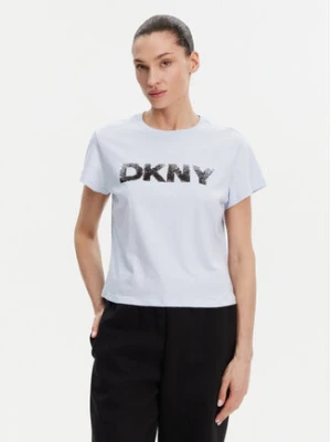 DKNY T-Shirt DP4T1035 Błękitny Regular Fit