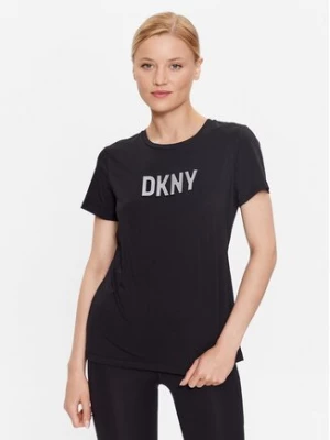 DKNY T-Shirt P03ZBDNA Czarny Regular Fit
