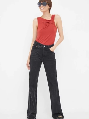 Dkny top czerwony
