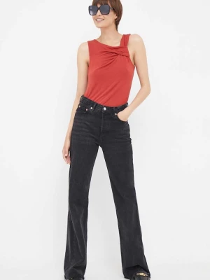 DKNY top czerwony
