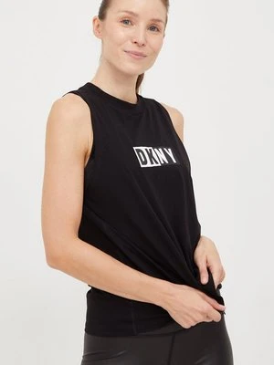 Dkny top damski kolor czarny