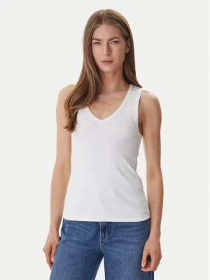 DKNY Top DJ6T1730 Biały Slim Fit