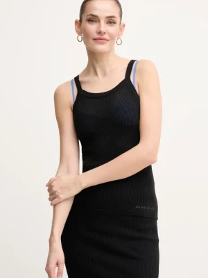 Dkny top kolor czarny DJ5R0533