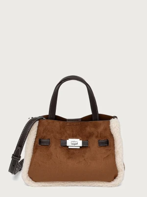 DKNY torebka crossbody damska brązowy