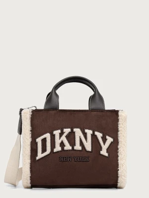 DKNY torebka crossbody damska brązowy