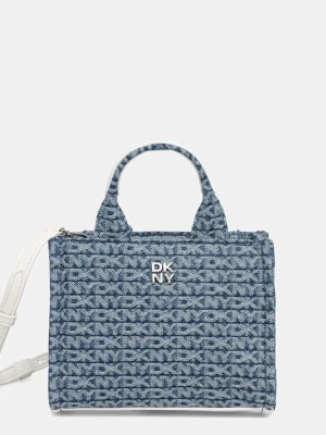 DKNY torebka crossbody damska jeansowa niebieski
