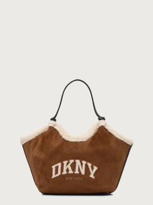 DKNY torebka damska brązowy