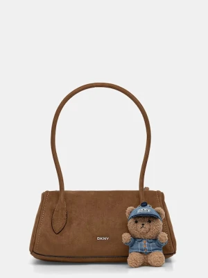 DKNY torebka damska z imitacji zamszu
