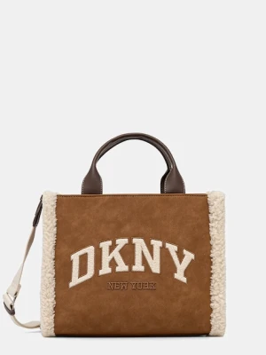 Dkny torebka HADLEE kolor brązowy R53AMR57