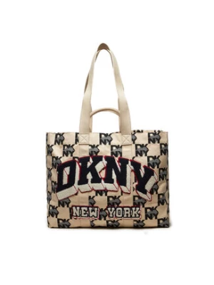 DKNY Torebka Heart Of Ny Large Tote R41AYF01 Beżowy