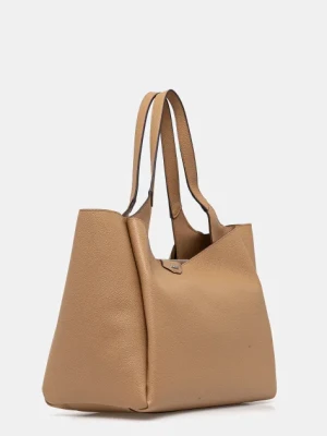 Dkny torebka kolor beżowy R43AYG32
