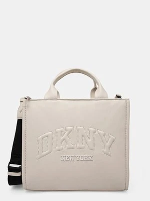 Dkny torebka kolor beżowy R44AZR57