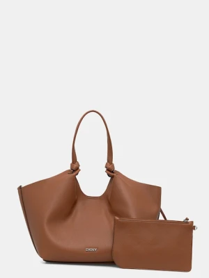 Dkny torebka kolor brązowy R42BAE49
