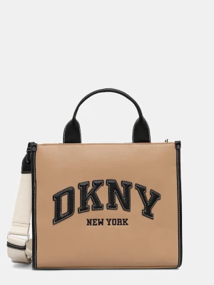 Dkny torebka kolor brązowy R52AZR57