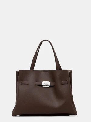 Dkny torebka kolor brązowy R52DAK43