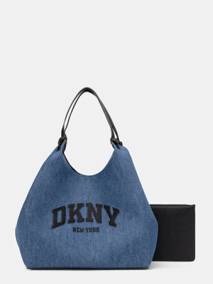 Dkny torebka kolor niebieski R52BYE48