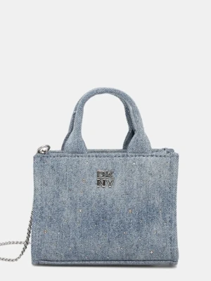 Dkny torebka kolor niebieski R53AQM56