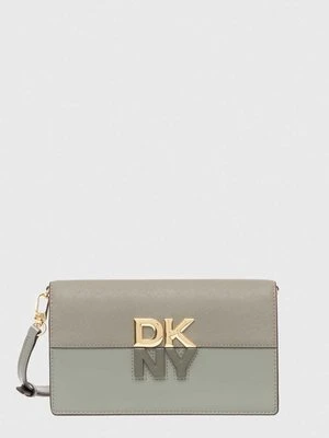 Dkny torebka kolor zielony R42FKE32