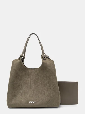Dkny torebka kolor zielony R52BME48