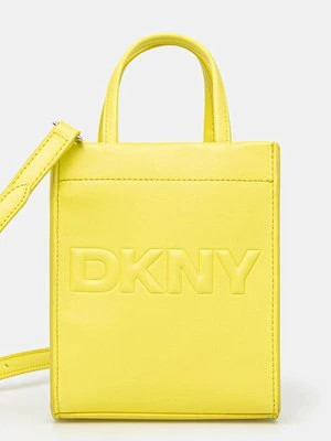 Dkny torebka kolor żółty R44AZI34