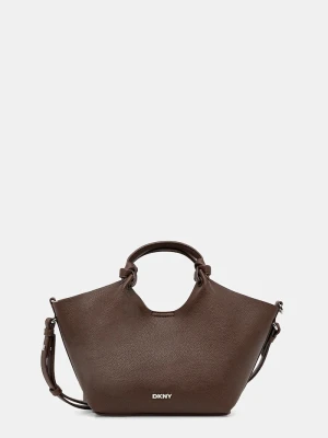DKNY torebka crossbody damska z imitacji skóry PAULA brązowy