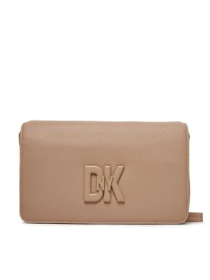 DKNY Torebka Seventh Avenue Md Fl R33EKY30 Beżowy