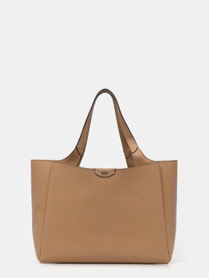 DKNY torebka shopper damska beżowy
