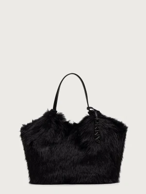 DKNY torebka shopper damska czarny
